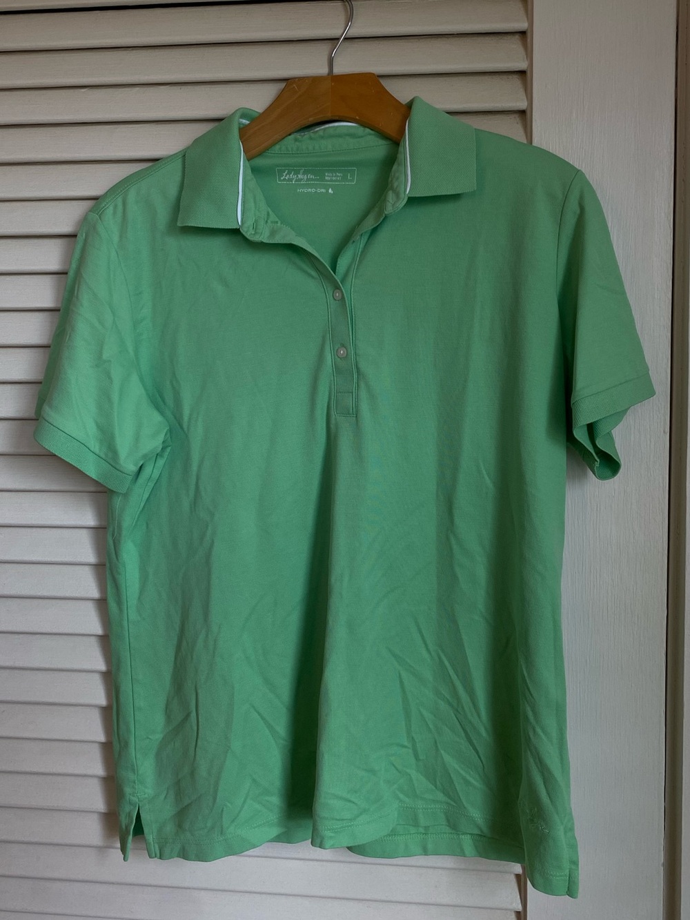 Lady Hagen Green Golf Polo